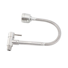 Sink Faucet G1/2 In 360 Swivel Wall Mounted Stainless Steel Single Handle Faucet for Kitchen