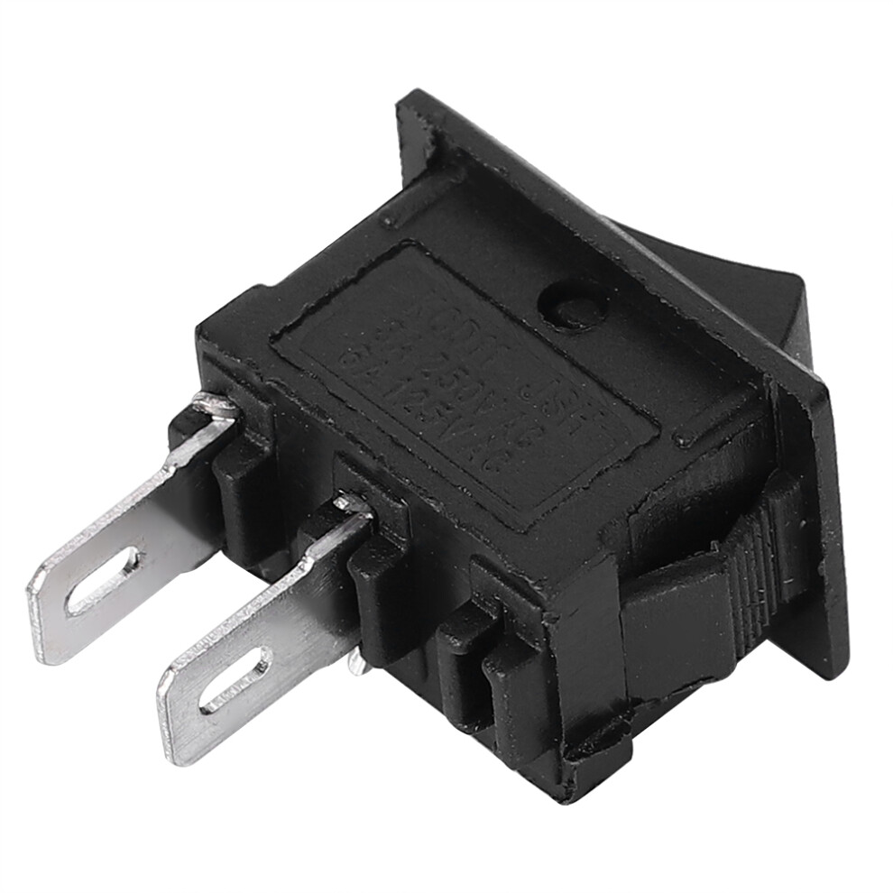 20Pcs 2‑Pin Switch Rocker On Off 2‑Position Kcd11 Household Appliances Accessories Black 7901323512900