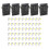 Waterproof Electrical Connector Kit 6 Sockets Car Wire Connectors Connection Plug 8