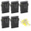 Waterproof Electrical Connector Kit 6 Sockets Car Wire Connectors Connection Plug 12