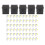 Waterproof Electrical Connector Kit 6 Sockets Car Wire Connectors Connection Plug 2