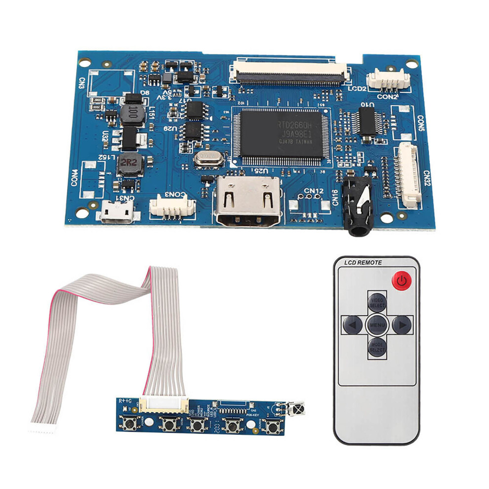 Hdmi Controller Board Kit Lcd Driver Module Shield For Universal 50Pin 7 Inch Display Screen 1024X600 5081323515421