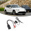 Bluetooth AUX Module 2 RCA Cable Adapter with Hands‑Free Microphone for for Alpine for Pioneer 5