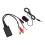 Bluetooth AUX Module 2 RCA Cable Adapter with Hands‑Free Microphone for for Alpine for Pioneer 12