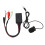 Bluetooth AUX Module 2 RCA Cable Adapter with Hands‑Free Microphone for for Alpine for Pioneer 16