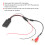Universal Bluetooth AUX Receiver Module 2 RCA AUXIN Adapter for Car Audio 6