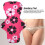 Wiederverwendbare Bambus-Kohle-Menstruationsbinde L 33cm Waschbar & Weich 4