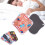 Menstruation Wiederverwendbare Wasserfeste Bambus-Kohle Stoffbinde 16,5 cm 1