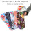 Menstruation Wiederverwendbare Wasserfeste Bambus-Kohle Stoffbinde 16,5 cm 12