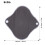 Menstruation Wiederverwendbare Wasserfeste Bambus-Kohle Stoffbinde 16,5 cm 5