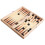 3-in-1 Holz-Schachset Klappbrett, Reise-Dames & Backgammon 7