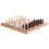 3-in-1 Holz-Schachset Klappbrett, Reise-Dames & Backgammon 6