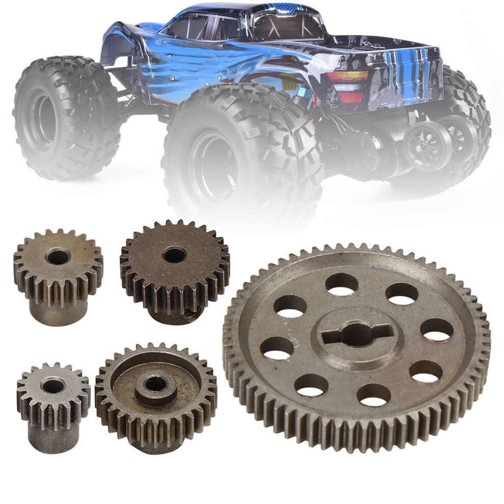 Differential Main Metal Spur Gear 64T 17T 21T 26T 29T Motor Gear Rc Part For Brontosaurus 1/10 Truck 94111 3131323518174
