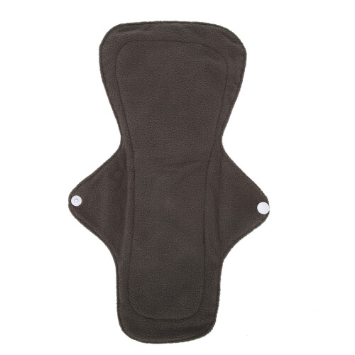 Wischbare Bambuskohle-Menstruationsbinde – Wiederverwendbar, Länge 33 cm 2