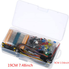 Electronic Components Kit 830 Connect Points Breadboard Cable Resistor Applicable For UNO R3