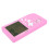 Game Console Portable Large Screen Pocket Game Console Classical Children Game ToysPink 15