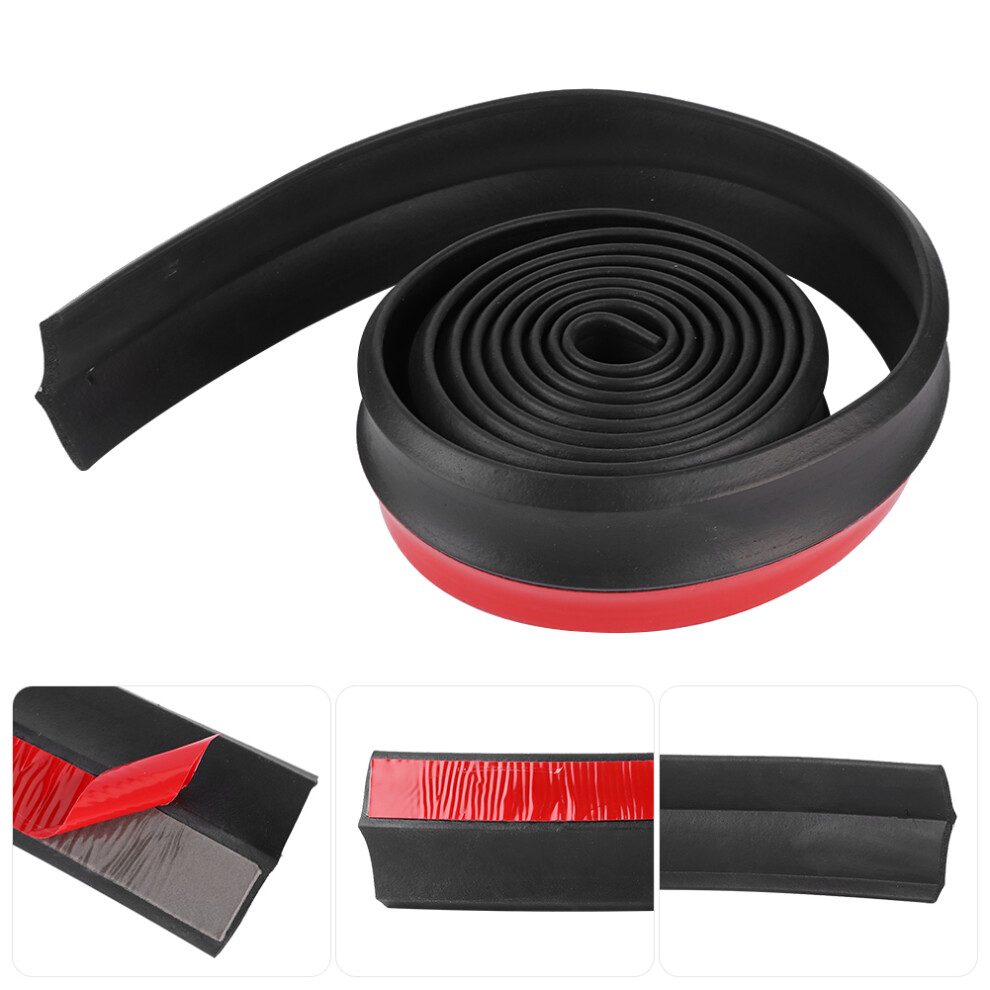 2.5M Universal Anti Collision Strip Bumper Protector Scratch Resistance Car Decorblack 8401323521531