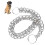 Robuste doppelte Eisenhalsband-Kette für große Hunde – 80 cm lang 14