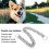 Robuste doppelte Eisenhalsband-Kette für große Hunde – 80 cm lang 9