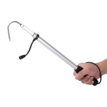 Stainless Steel Telescopic Fishing Gaff Hook Sea Fishing Aluminium Alloy Fishing TackleA type(large)