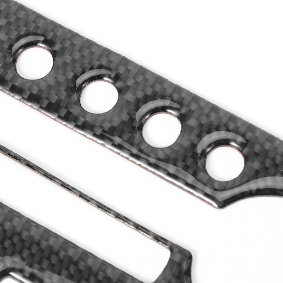2Pcs/Set Carbon Fiber Central Control Navigation Trim Fit For Nissan Gtr R35 08Â16 9441323523073