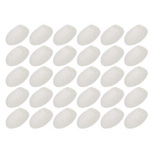 30pcs / Bottle Facial Care Nature Silks Balls Skin Care Scrub Silkworm Balls