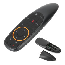 G10 Black Voice Remote Control 2.4G Air Mouse Mini Wireless Keyboard with Gyroscope(2.4g Body Feeling Gyroscope Voice )