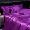 Luxury Silk 4-Piece Bedding Set with Printed Dyeing1.8m bed sheet four piece set 1