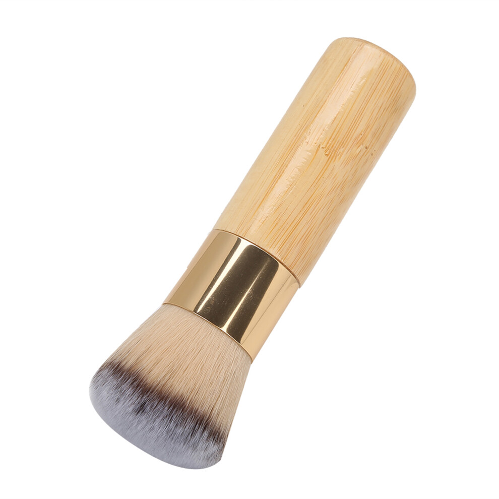 Bamboo Makeup Brush Loose Powder Brush Base Makeup Blush Brush Cosmetic Applying Tool