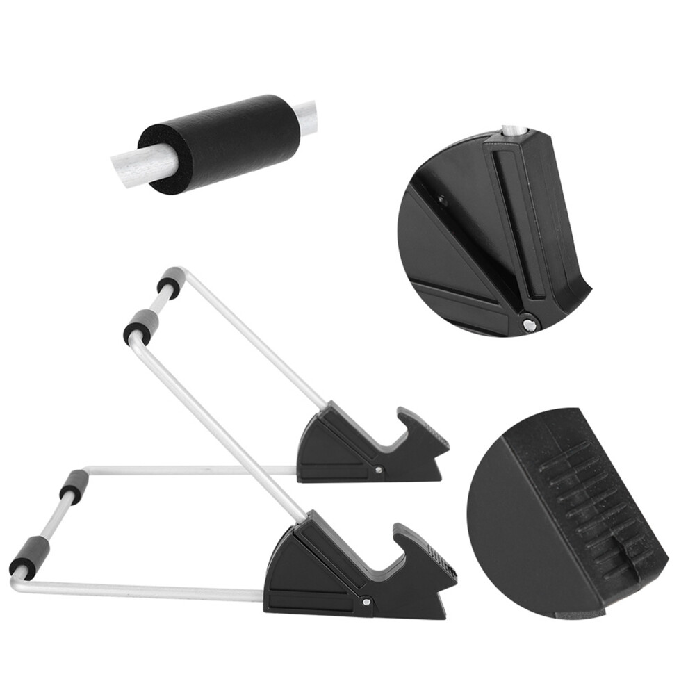 Adjustable Tablet Support Ergonomic Desktop Stand Innovative Detachable Foldable Black 7901323524248