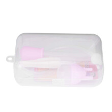 6 Stück Kinder Pink Nasensauger Set – Baby Schnupfenreiniger & Nasenpflegetool