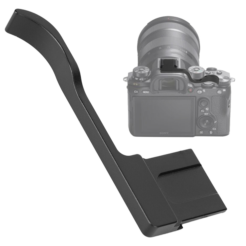 Camera Finger Thumb Handle Aluminum Alloy Cnc Machining Fit For Sony A6300/A6400/A6500 7891323524761