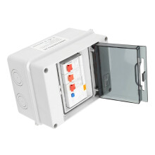 Zwei-Wege-Wohnwagen-Verteiler 40A 30mA RCD 2MCB Kompakt Leichtgewicht