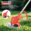 Garden Multi-Angle Lawn Trimmer,3-Zone Folding Design, Rotatable Head, Includes 10 Blades & Goggles 7
