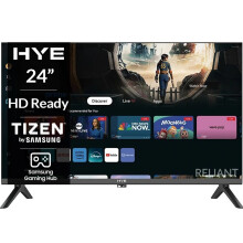 HYE 24" Inch Smart TV HD Ready 720p Frameless Tizen OS 3 x HDMI