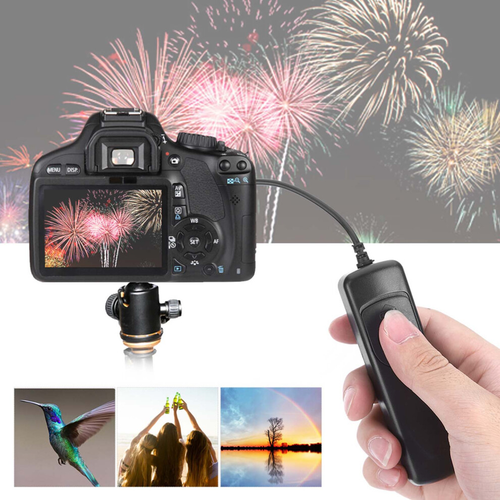 Rsâ60E3 Shutter Release Remote Control Cable For Canon 500D 450D 700D 650D 550D 60D 600D 8421323527357