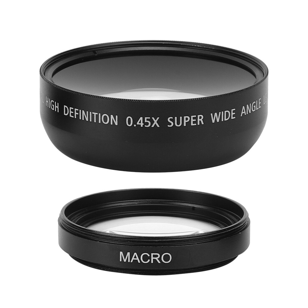 Jsr‑1155 Advanced 49Mm 0.45X Wide Angle Macro Lens Fit For All 49Mm Diameter Camera Lenses 6921323528498