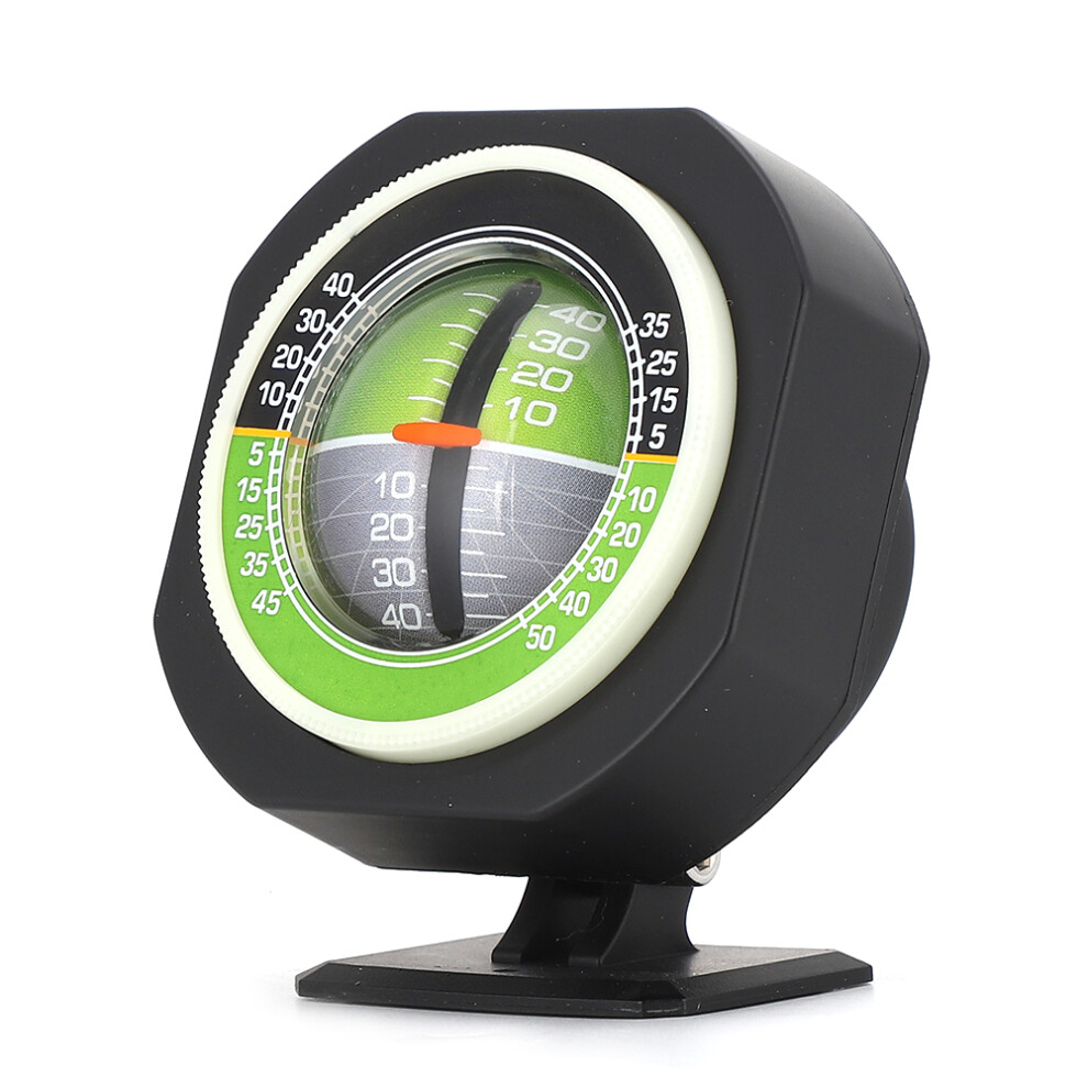 Luminous Led Car Inclinometer Adjustable Slope Angle Meter Balancer Measuring Universal 6951323529027