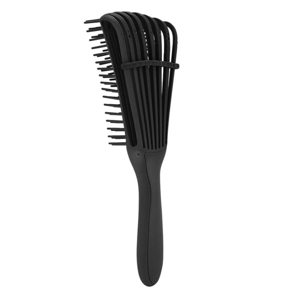 Unisex Black Antistatic Barber Hair Massage Comb Professional Hairdressing Hair Salon Combs Octopus Shape( )