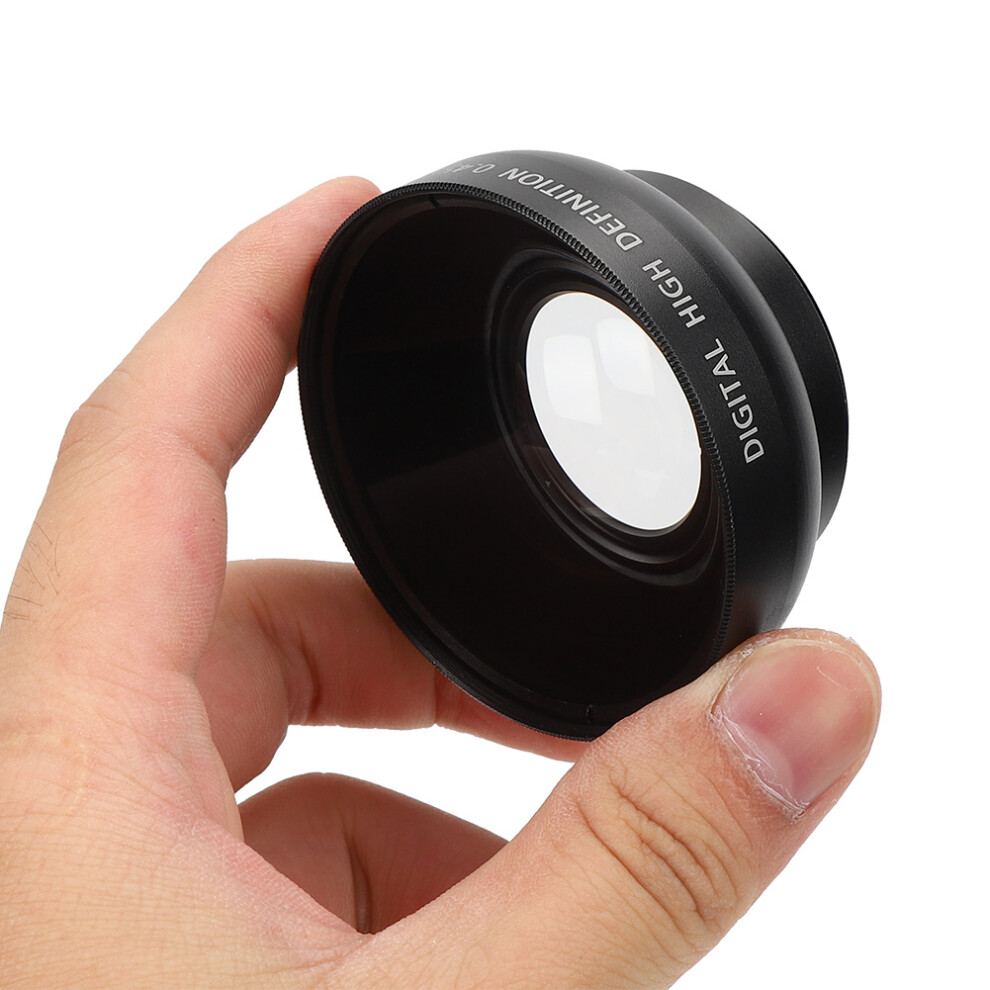 Jsrâ1156 Advanced 46Mm 0.45X Wide Angle Macro Lens Fit For All 46Mm Diameter Camera Lenses 7891323528516