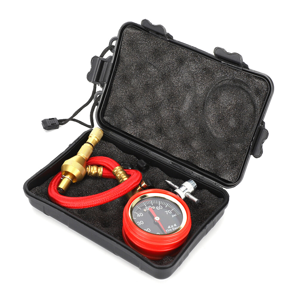 0Â70Psi Pointer Tire Pressure Gauge High Accuracy Dial Meter Tyre Tester Car Refitting 9381323529142