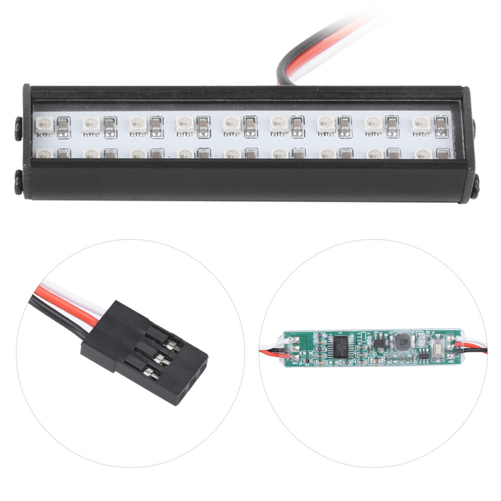18Led Colorful Rc Roof High Brightness 55Mm Length Fit For Traxxas Rc Car Light 9311323530459