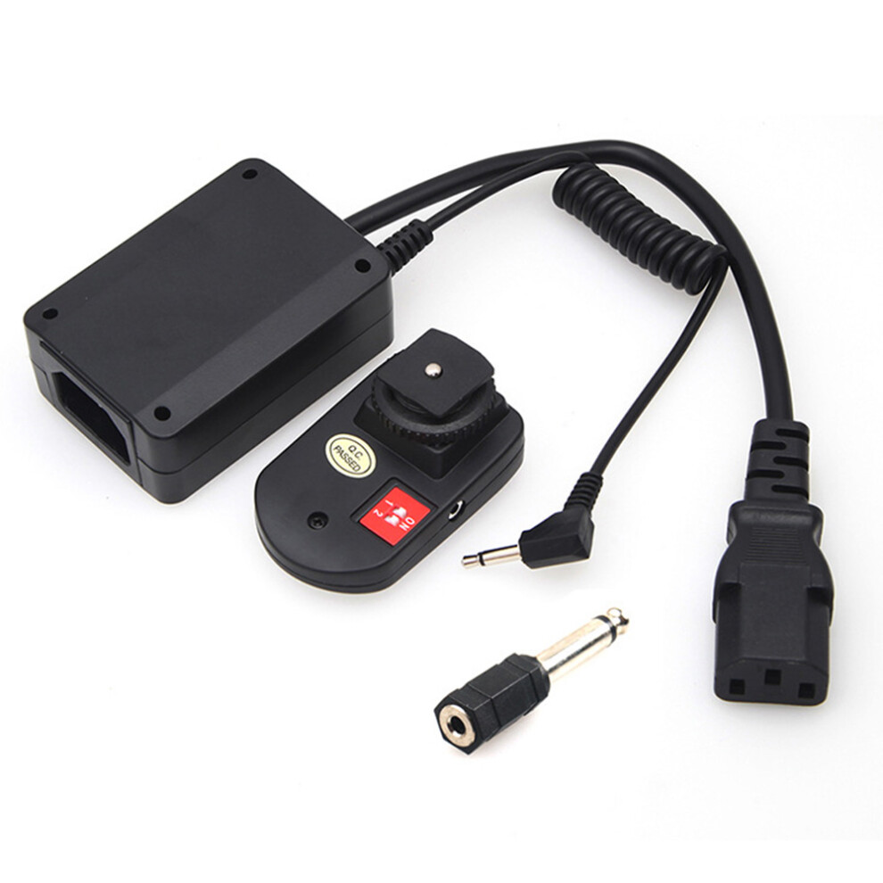 Wireless Trigger System With Transmitter Receiver 4 Channels With 3.5Mm To 6.35Mm Adapter For Photography Studio Flash Light 7891323531592