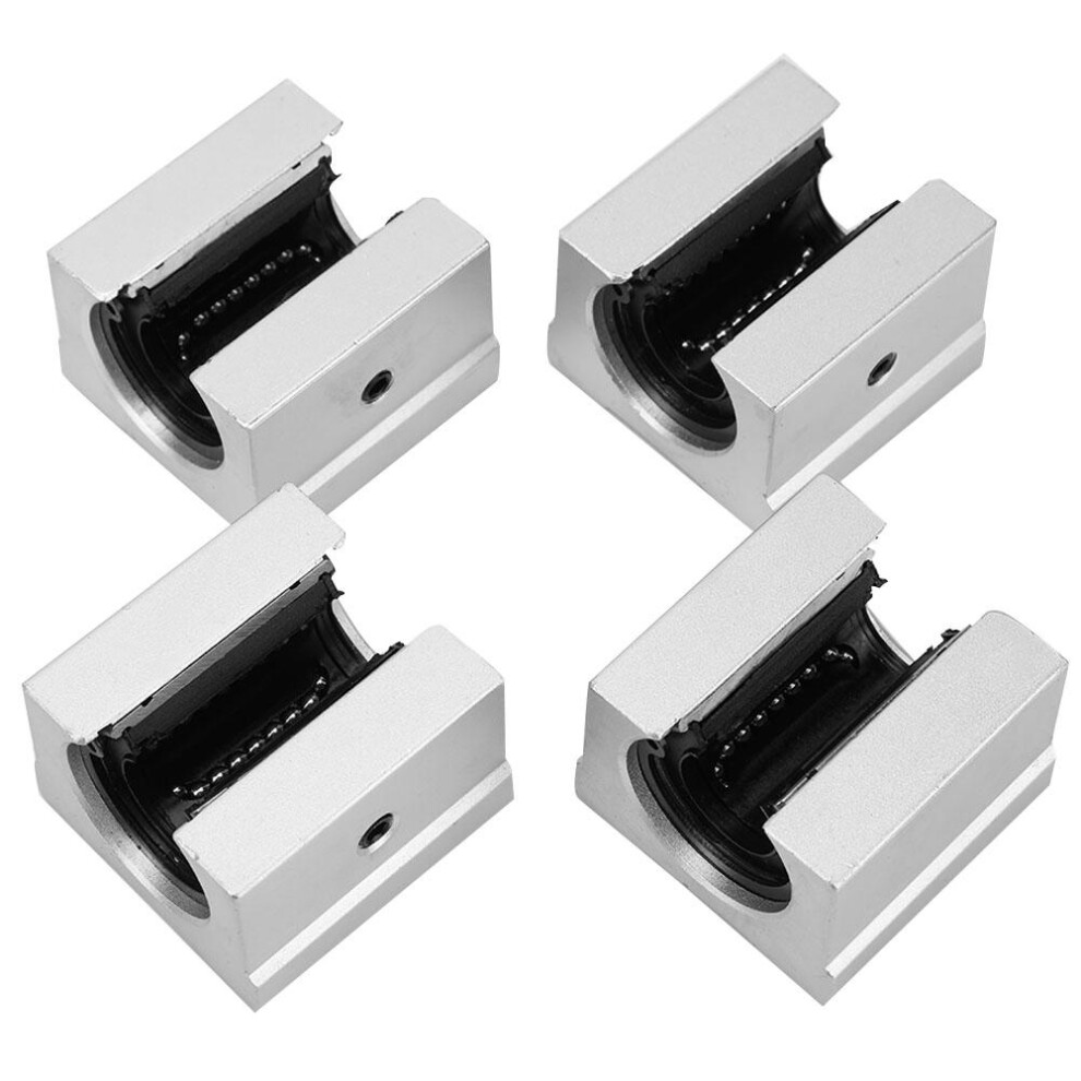 4Pcs Sbr16uu 16Mm Linear Motion Ball Bearing Slide Block Cnc Router Parts 3271323530926