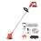 Twin Battery Brush Cutter,380W Motor, 6" Cutting Diameter, With 12pcs Blade 1
