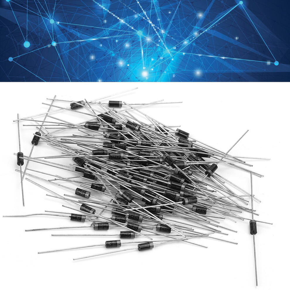 100Pcs 1N4007 1000V 1A High Voltage Rectifier Diode Rectifying Diodes Electronic Diodes 8451323532730