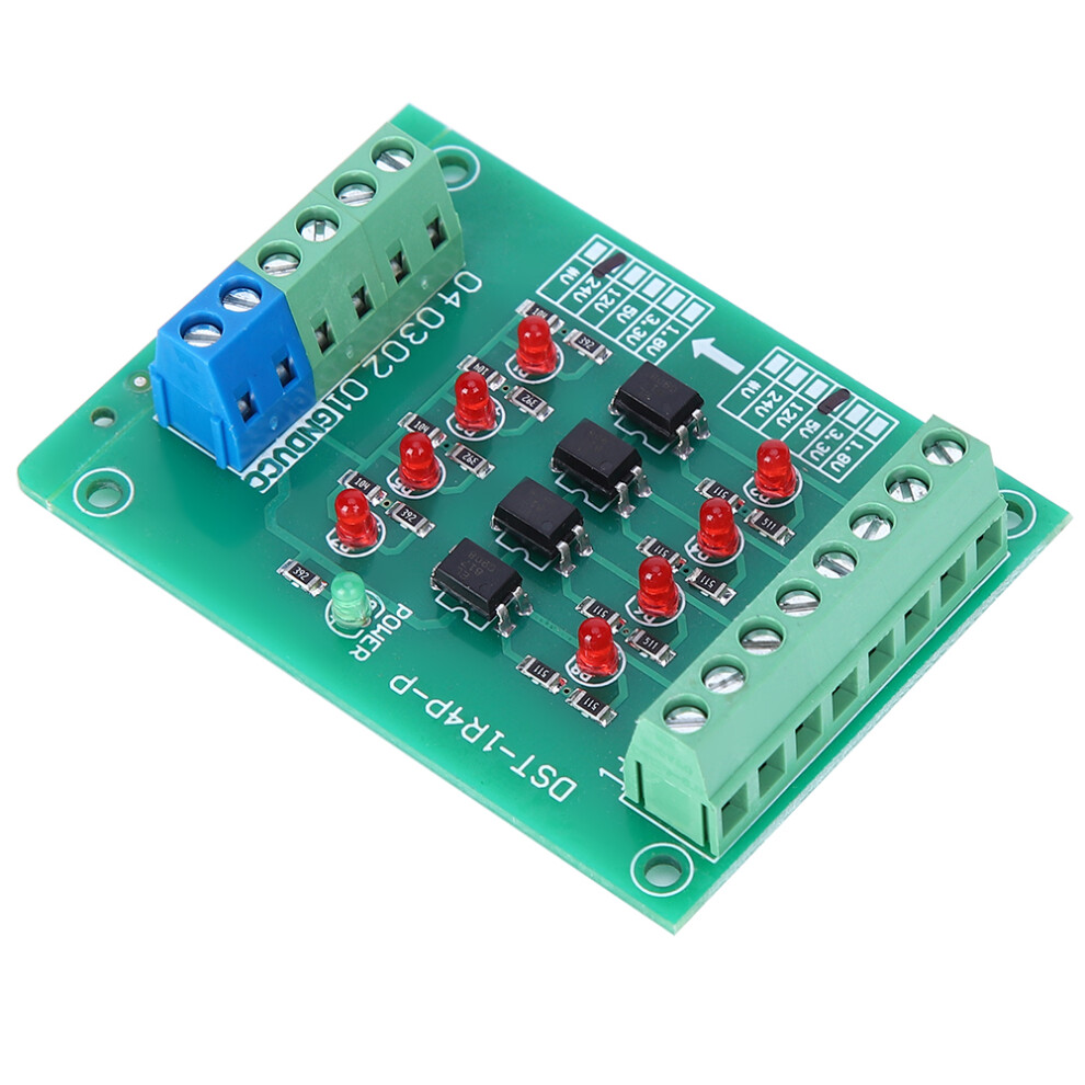 4 Channel Optocoupler Isolation Module Plc Signal Voltage Conversion Board Dst1r8pn 7891323533305