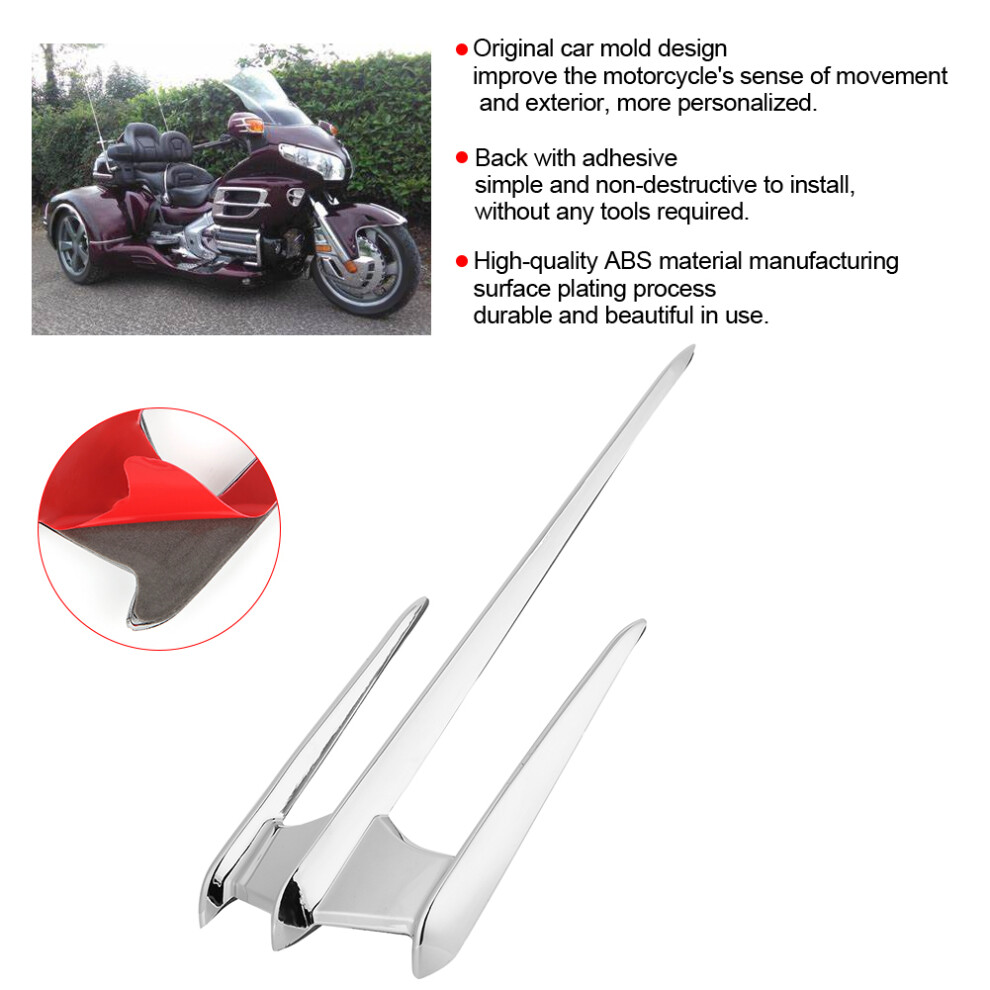 Front Fender Trim Chrome Decoration Motorcycle Refitting Fit For Honda Goldwing Gl1800 F6b Vtx1300 Vtx1800 9351323535313