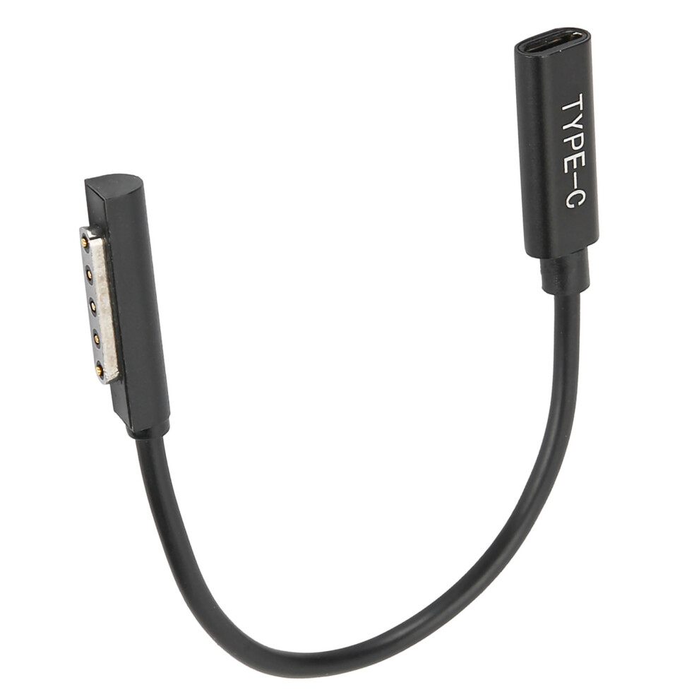 Adapter Cable Transfer Type C Pd Fast Charging For Microsoft Surface 1/2 / Rt Computer Phone Tool Black 9351323535443