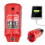 Tragbarer USB-Akkuladegerät für M12 2,1 A Schnellladung, Rot 3